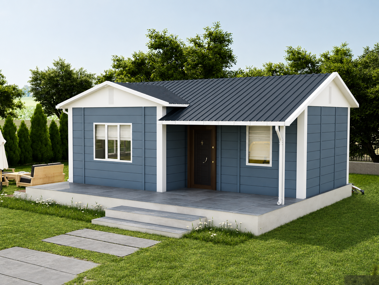 40 m² Tek Katlı Prefabrik Ev