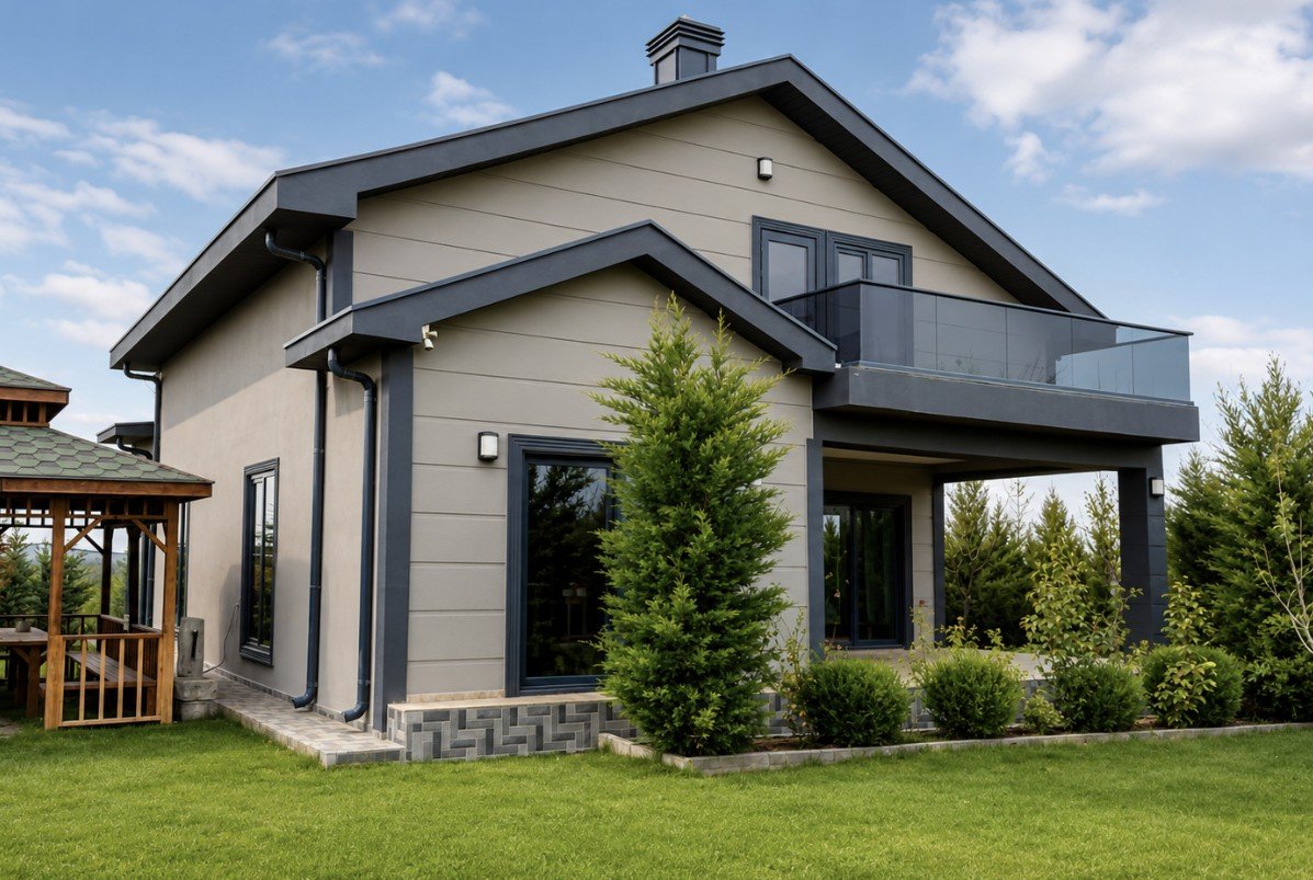 161 m² İki Katlı Hafif Çelik Ev